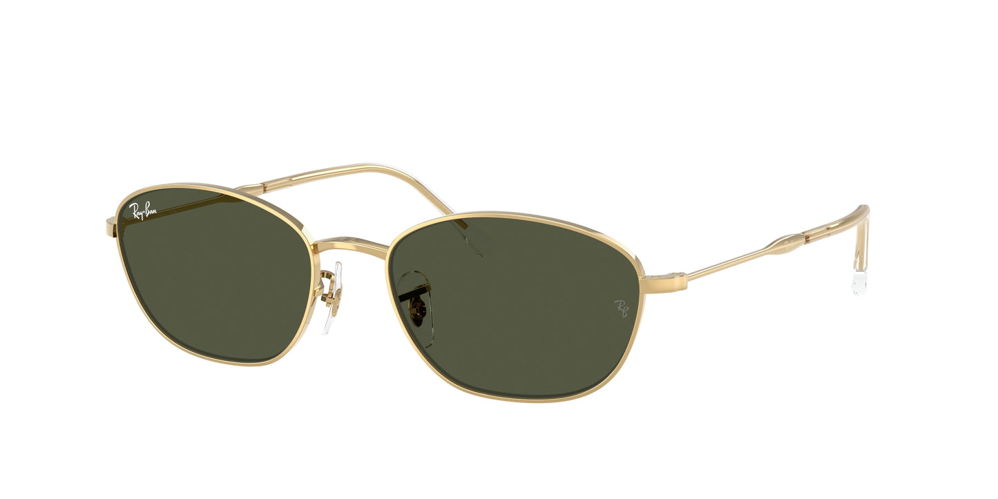 Ray-Ban RB3749 Irregular Sunglasses 001/31-Arista 58-145-18 - Color Map Gold