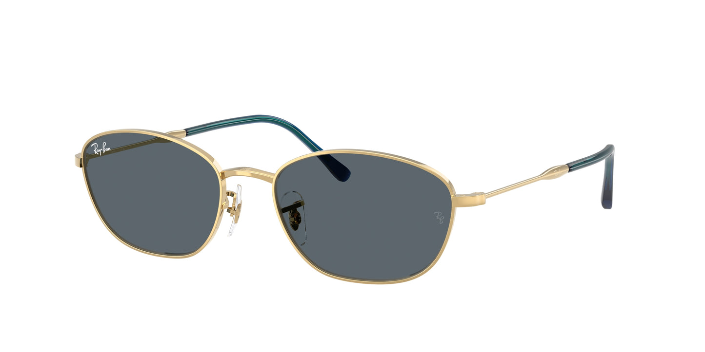 Ray-Ban RB3749 Irregular Sunglasses 9278R5-Arista Gold 58-145-18 - Color Map Gold