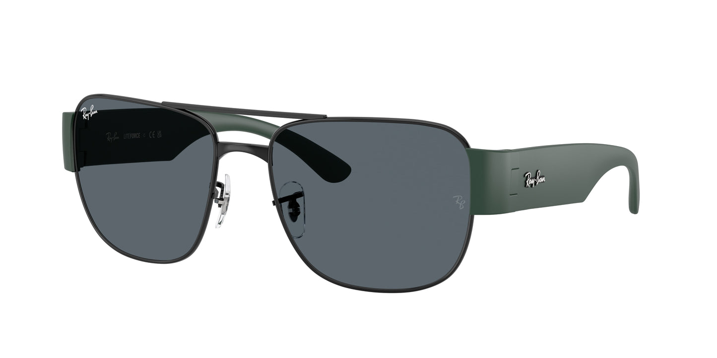 Ray-Ban RB3756 Square Sunglasses 926931-Black 59-140-18 - Color Map Black