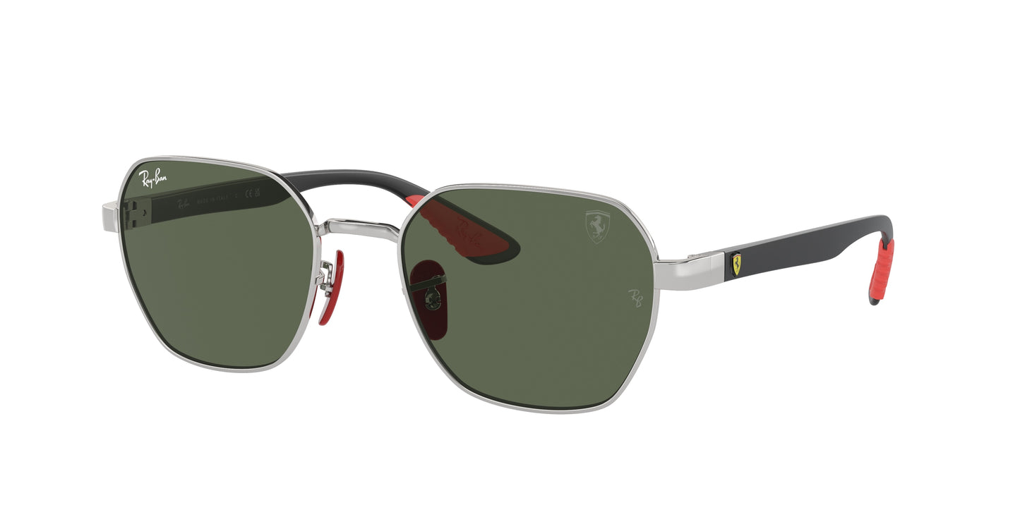 Ray-Ban RB3794M Irregular Sunglasses F03171-Silver 54-145-20 - Color Map Silver