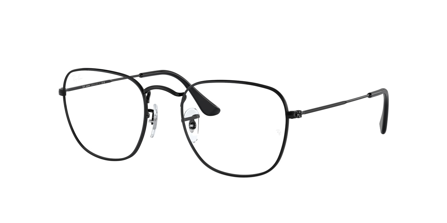 Ray-Ban FRANK RB3857 Square Sunglasses 002/GH-Black 51-145-20 - Color Map Black