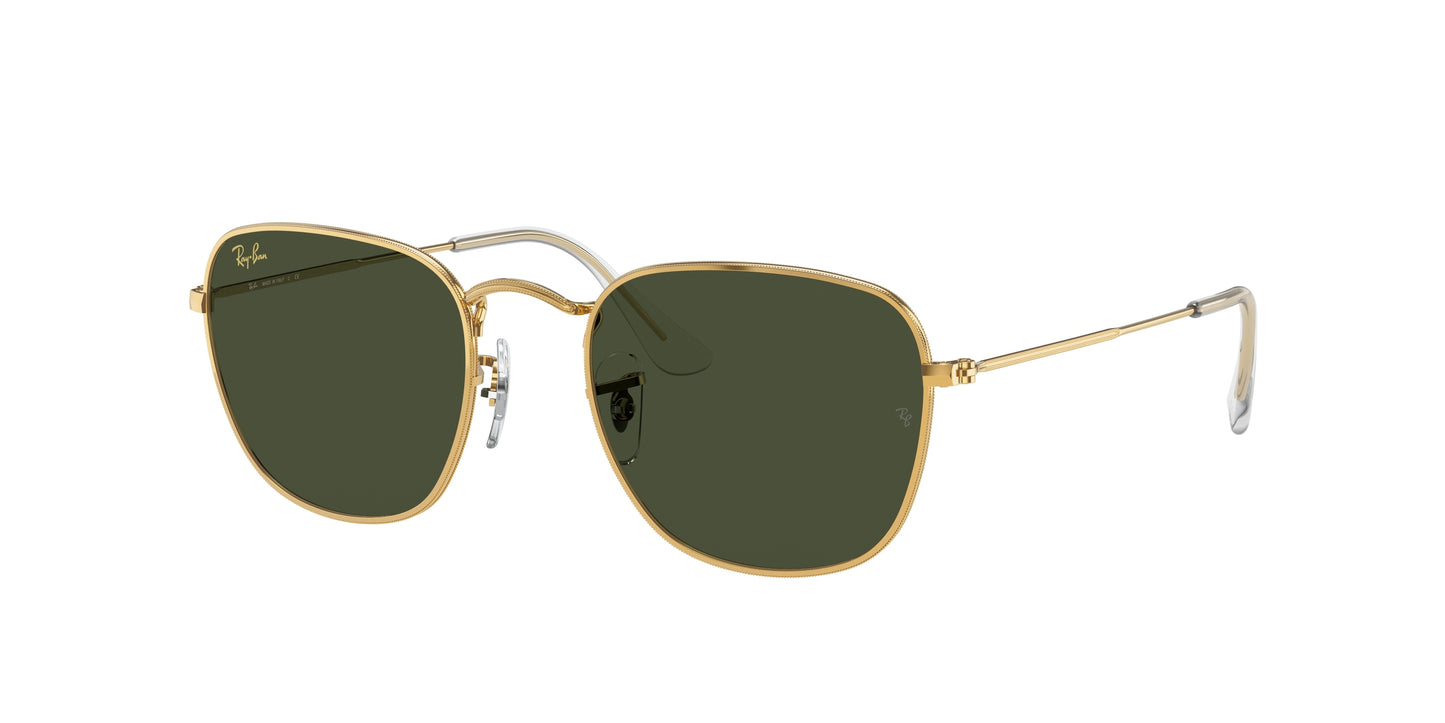 Ray-Ban FRANK RB3857 Square Sunglasses 919631-Gold 54-145-20 - Color Map Gold