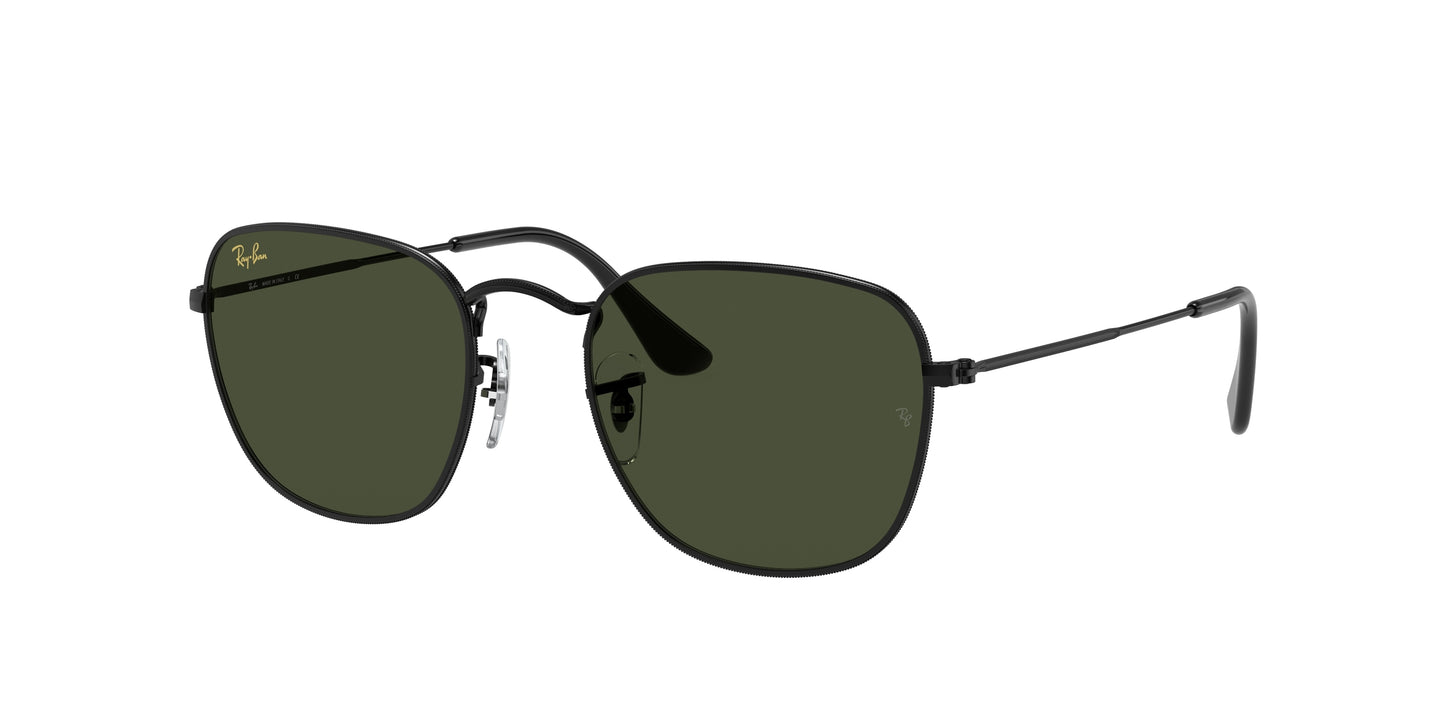 Ray-Ban FRANK RB3857 Square Sunglasses 919931-Black 54-145-20 - Color Map Black