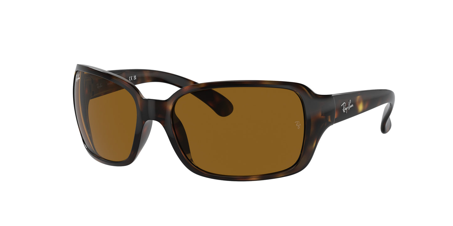 Ray-Ban RB4068 Square Sunglasses 642/33-Havana 60-130-17 - Color Map Tortoise