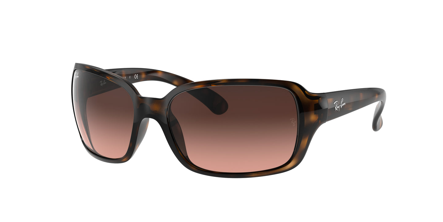 Ray-Ban RB4068 Square Sunglasses 642/A5-Havana 60-130-17 - Color Map Tortoise