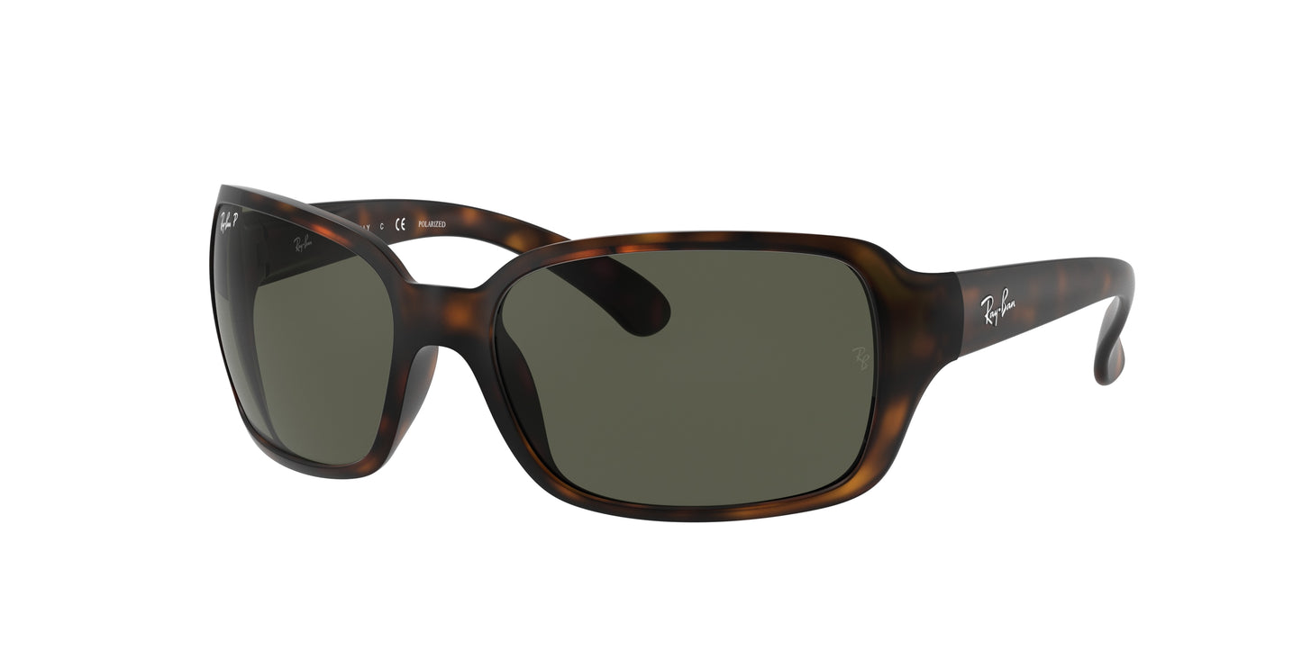 Ray-Ban RB4068 Square Sunglasses 894/58-Havana 60-130-17 - Color Map Tortoise