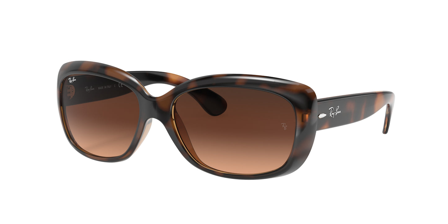 Ray-Ban JACKIE OHH RB4101 Butterfly Sunglasses 642/A5-Havana 57-135-17 - Color Map Tortoise