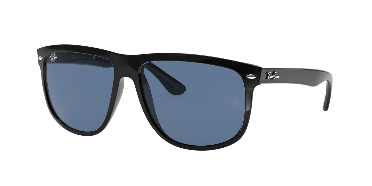 Ray-Ban BOYFRIEND RB4147 Square Sunglasses 601/80-Black 60-145-15 - Color Map Black