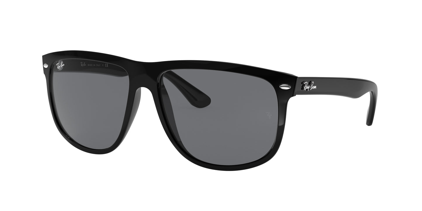 Ray-Ban BOYFRIEND RB4147 Square Sunglasses 601/87-Black 60-145-15 - Color Map Black
