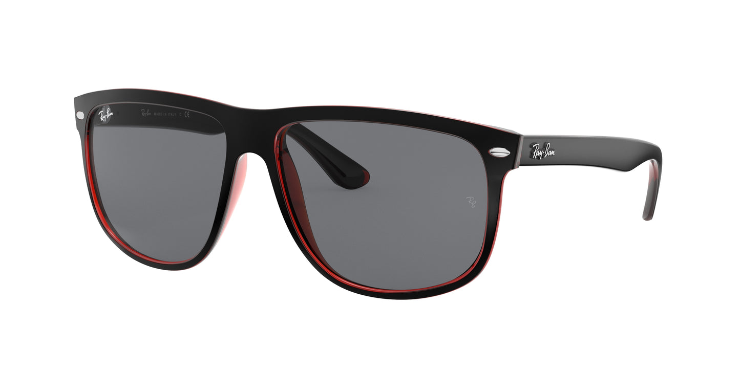 Ray-Ban BOYFRIEND RB4147 Square Sunglasses 617187-Black 60-145-15 - Color Map Black