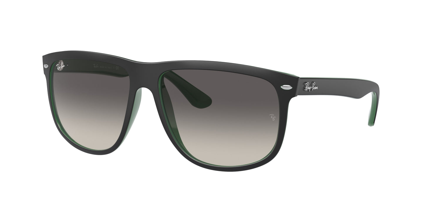 Ray-Ban BOYFRIEND RB4147 Square Sunglasses 656811-Black 60-145-15 - Color Map Black