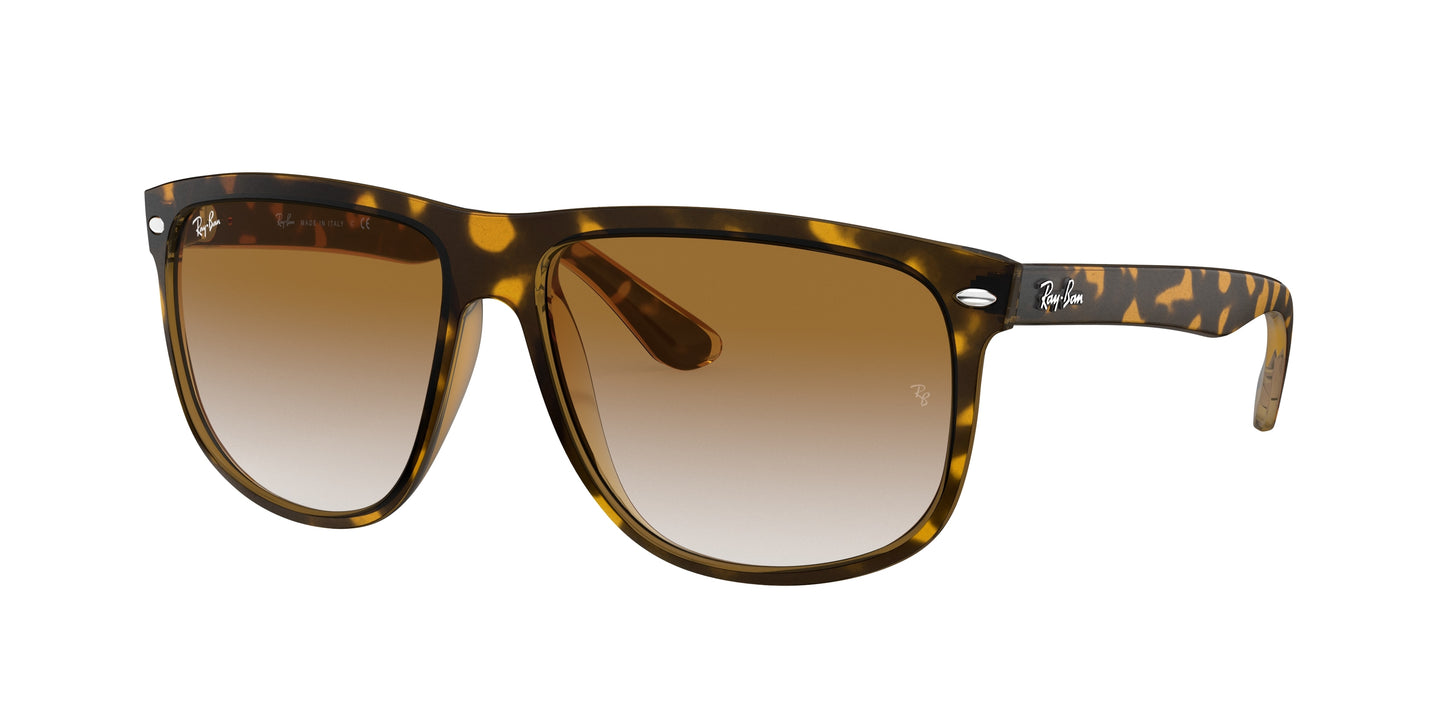Ray-Ban BOYFRIEND RB4147 Square Sunglasses 710/51-Light Havana 60-145-15 - Color Map Tortoise