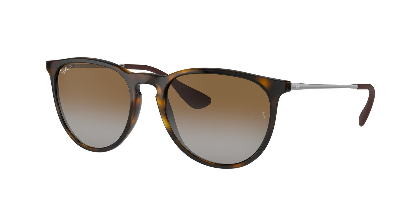Ray-Ban ERIKA RB4171 Phantos Sunglasses 710/T5-Light Havana 54-145-18 - Color Map Tortoise