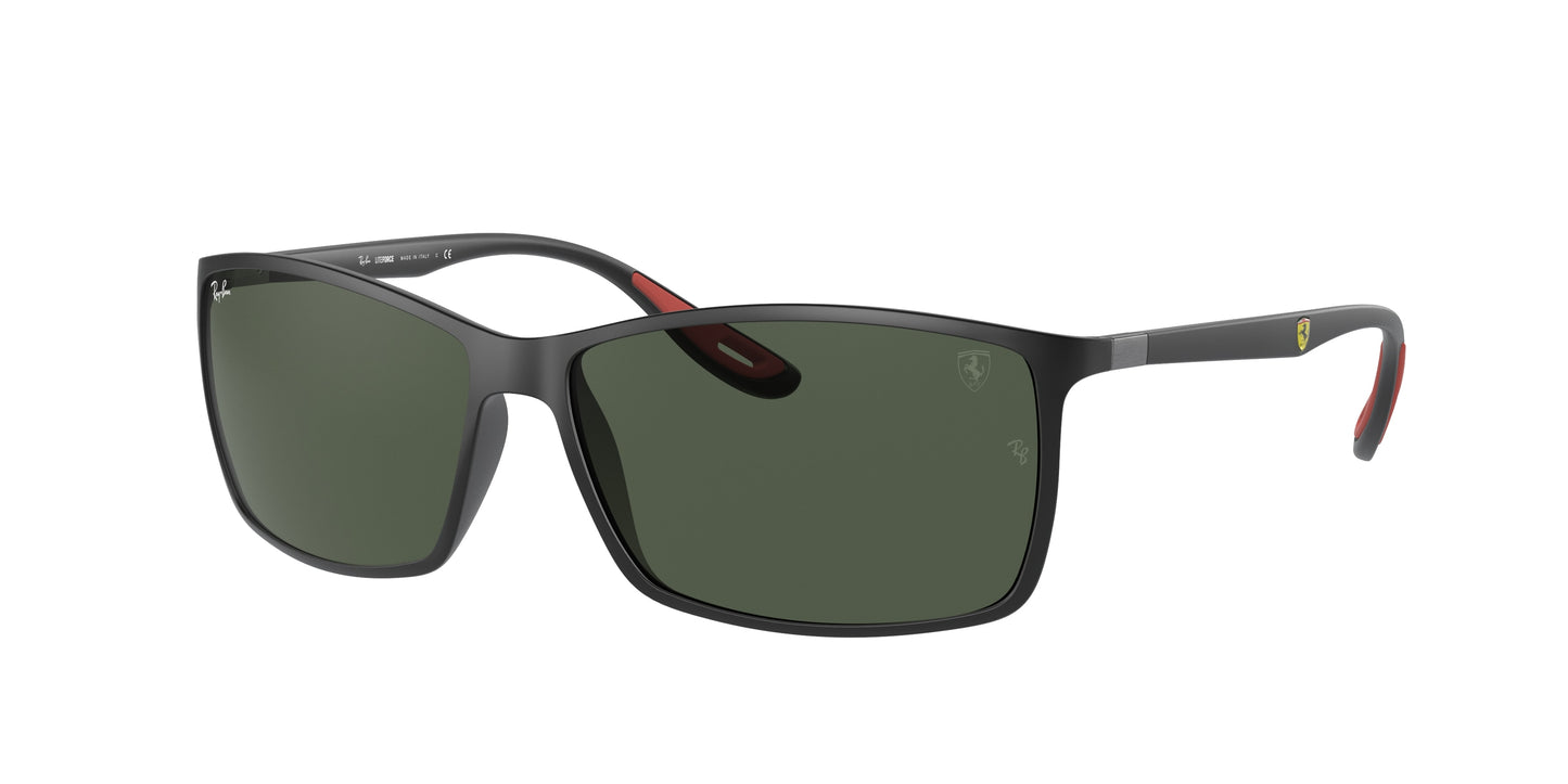 Ray-Ban RB4179M Square Sunglasses F60271-Black 60-145-13 - Color Map Black