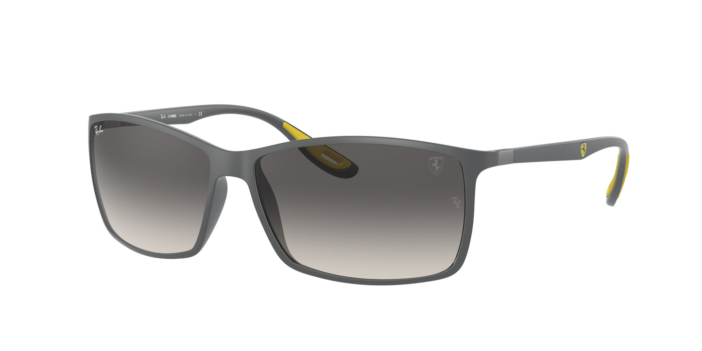 Ray-Ban RB4179M Square Sunglasses F60811-Grey 60-145-13 - Color Map Grey
