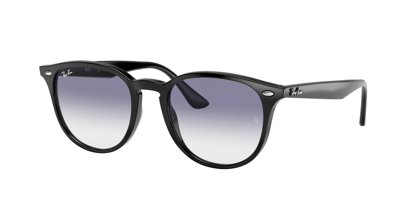 Ray-Ban RB4259F Phantos Sunglasses 601/19-Black 53-150-20 - Color Map Black