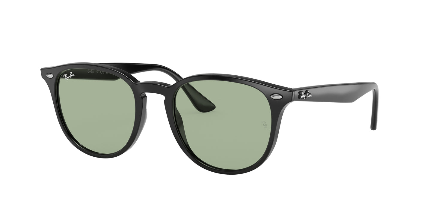 Ray-Ban RB4259F Phantos Sunglasses 601/2-Black 53-150-20 - Color Map Black