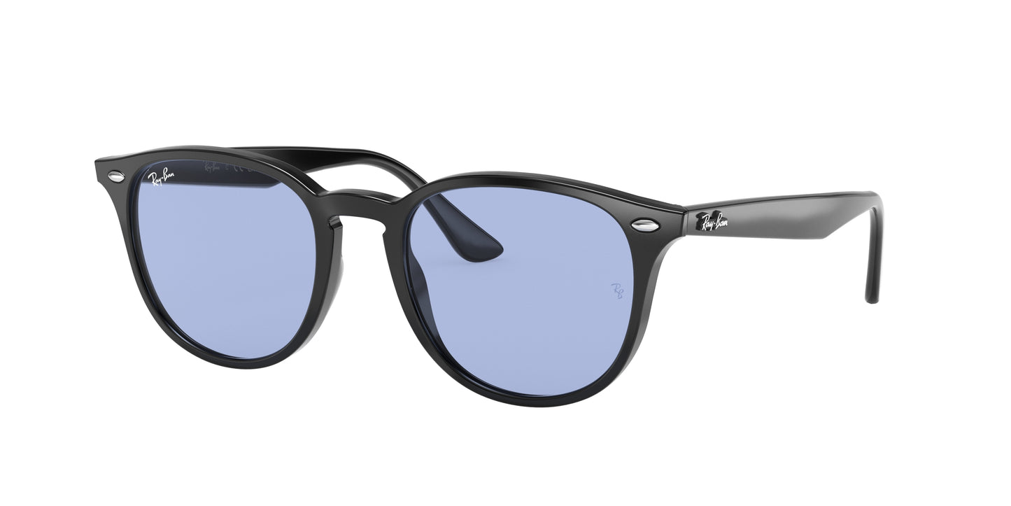 Ray-Ban RB4259F Phantos Sunglasses 601/80-Black 53-150-20 - Color Map Black