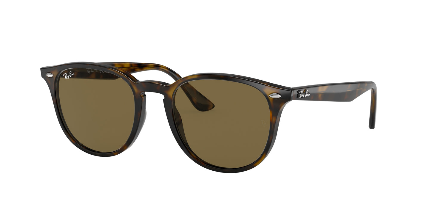 Ray-Ban RB4259F Phantos Sunglasses 710/73-Light Havana 53-150-20 - Color Map Tortoise