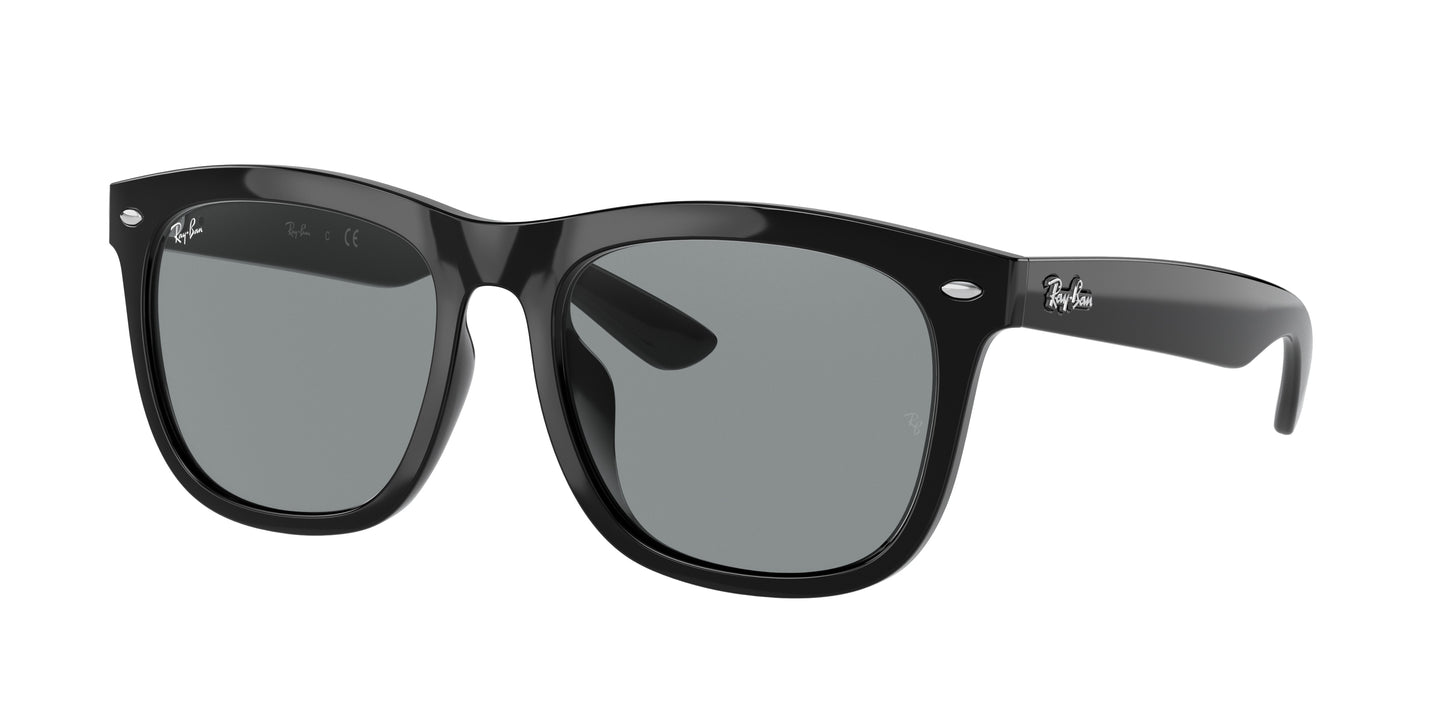 Ray-Ban RB4260D Square Sunglasses 601/1-Black 57-145-19 - Color Map Black