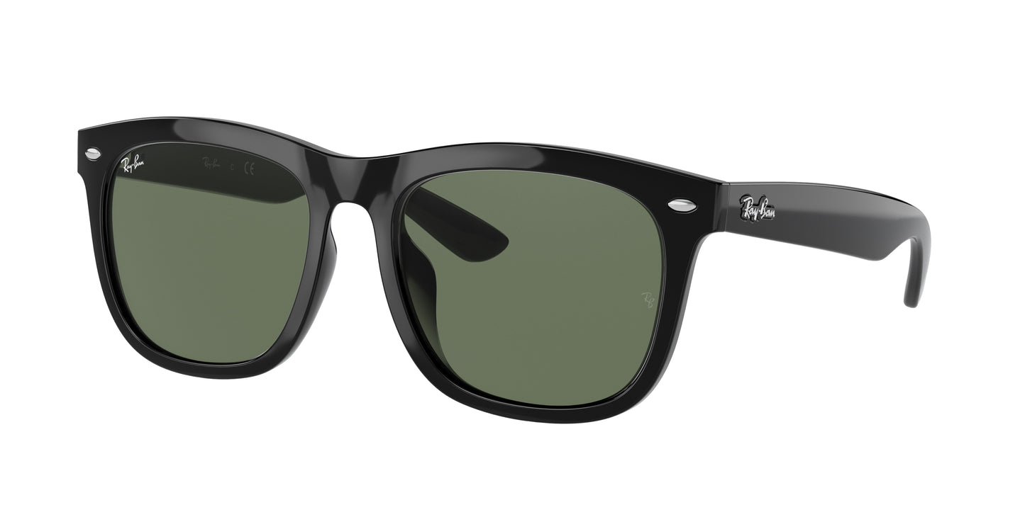 Ray-Ban RB4260D Square Sunglasses 601/71-Black 57-145-19 - Color Map Black