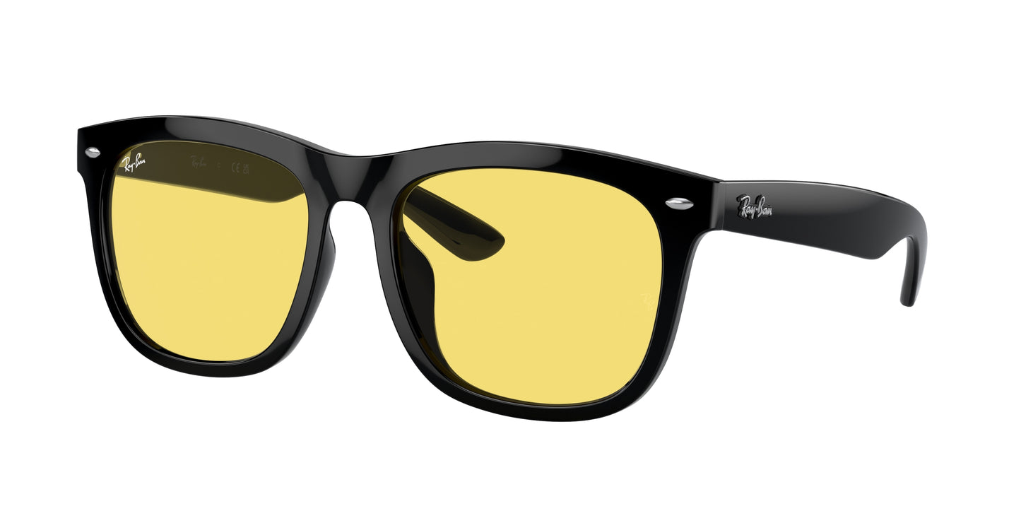 Ray-Ban RB4260D Square Sunglasses 601/85-Black 57-145-19 - Color Map Black