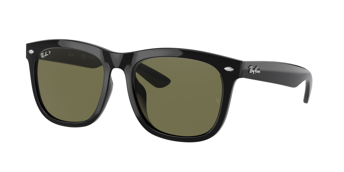 Ray-Ban RB4260D Square Sunglasses 601/9A-Black 57-145-19 - Color Map Black
