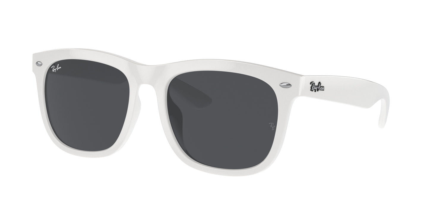 Ray-Ban RB4260D Square Sunglasses 671/87-White 57-145-19 - Color Map White