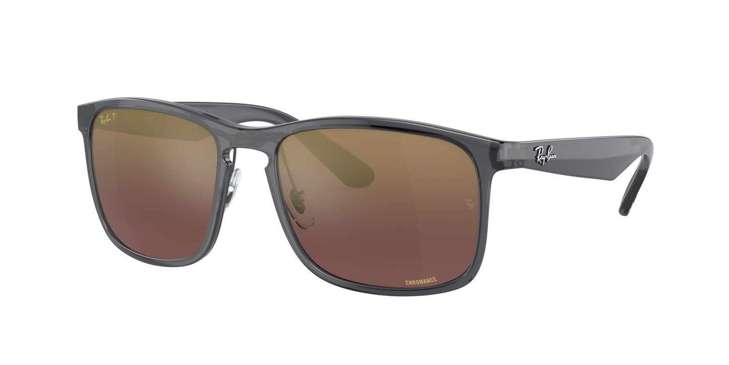 Ray-Ban RB4264 Square Sunglasses 876/6B-Grey 58-145-18 - Color Map Grey