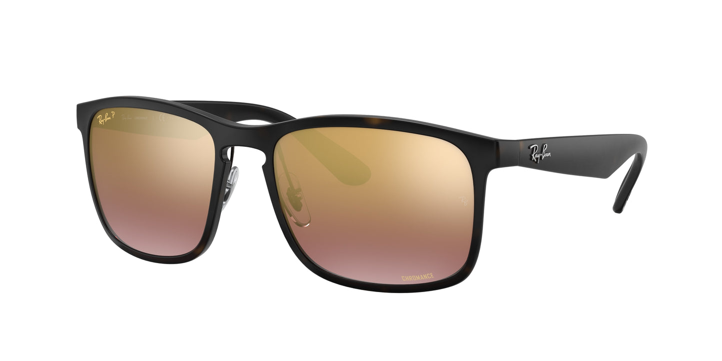 Ray-Ban RB4264 Square Sunglasses 894/6B-Havana 58-145-18 - Color Map Tortoise