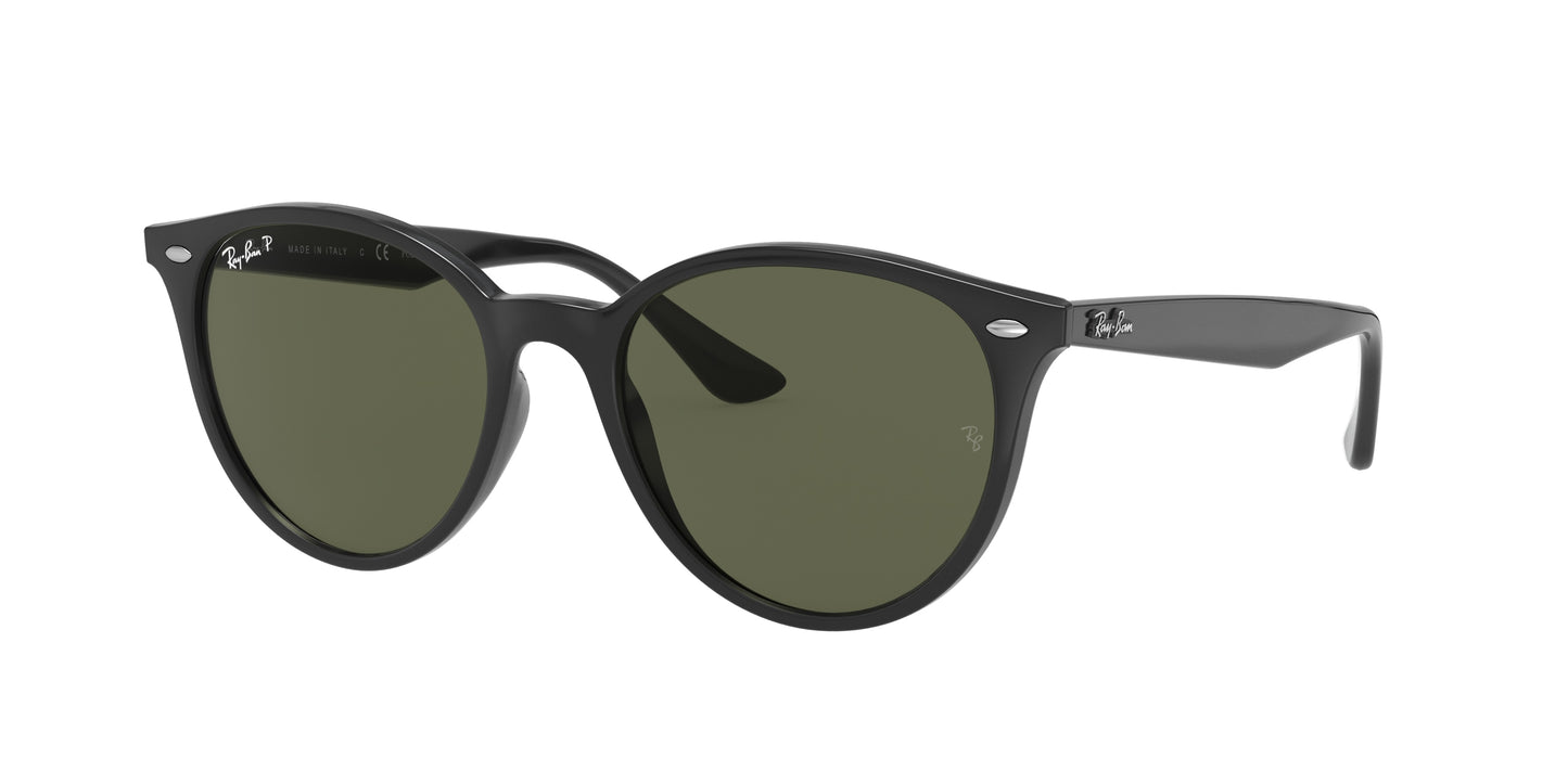 Ray-Ban RB4305F Phantos Sunglasses 601/9A-Black 53-150-19 - Color Map Black
