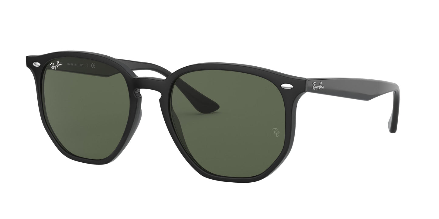 Ray-Ban RB4306F Irregular Sunglasses 601/71-Black 54-150-19 - Color Map Black