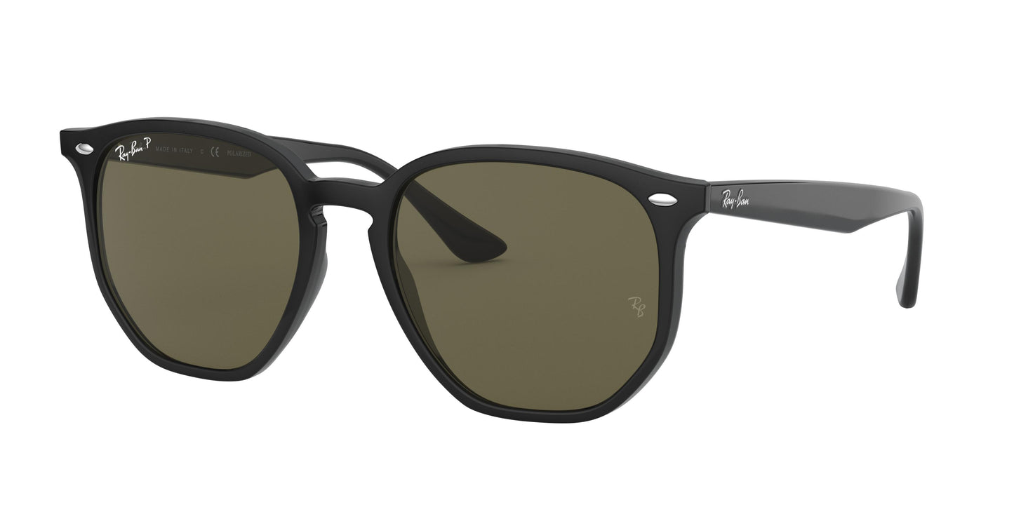 Ray-Ban RB4306F Irregular Sunglasses 601/9A-Black 54-150-19 - Color Map Black