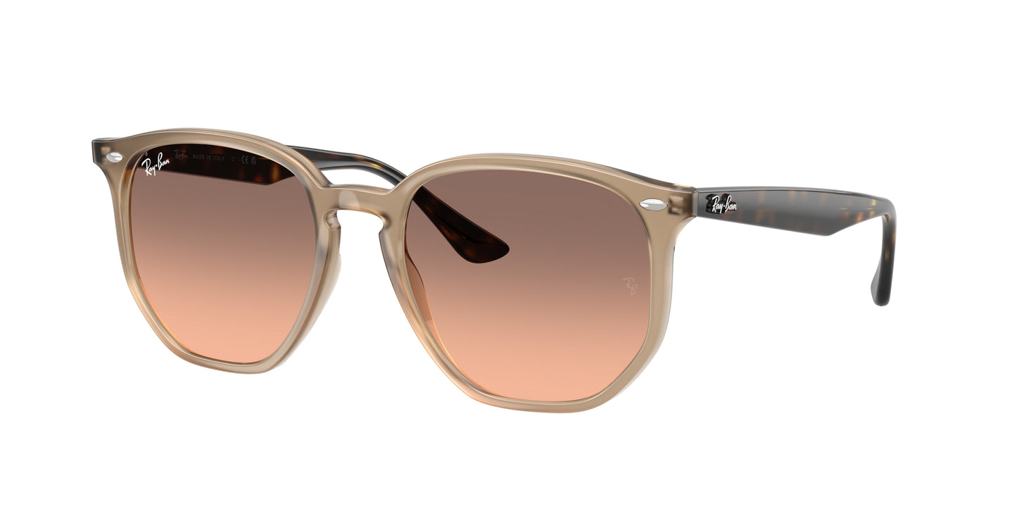 Ray-Ban RB4306F Irregular Sunglasses 678846-Turtledove 54-150-19 - Color Map Beige
