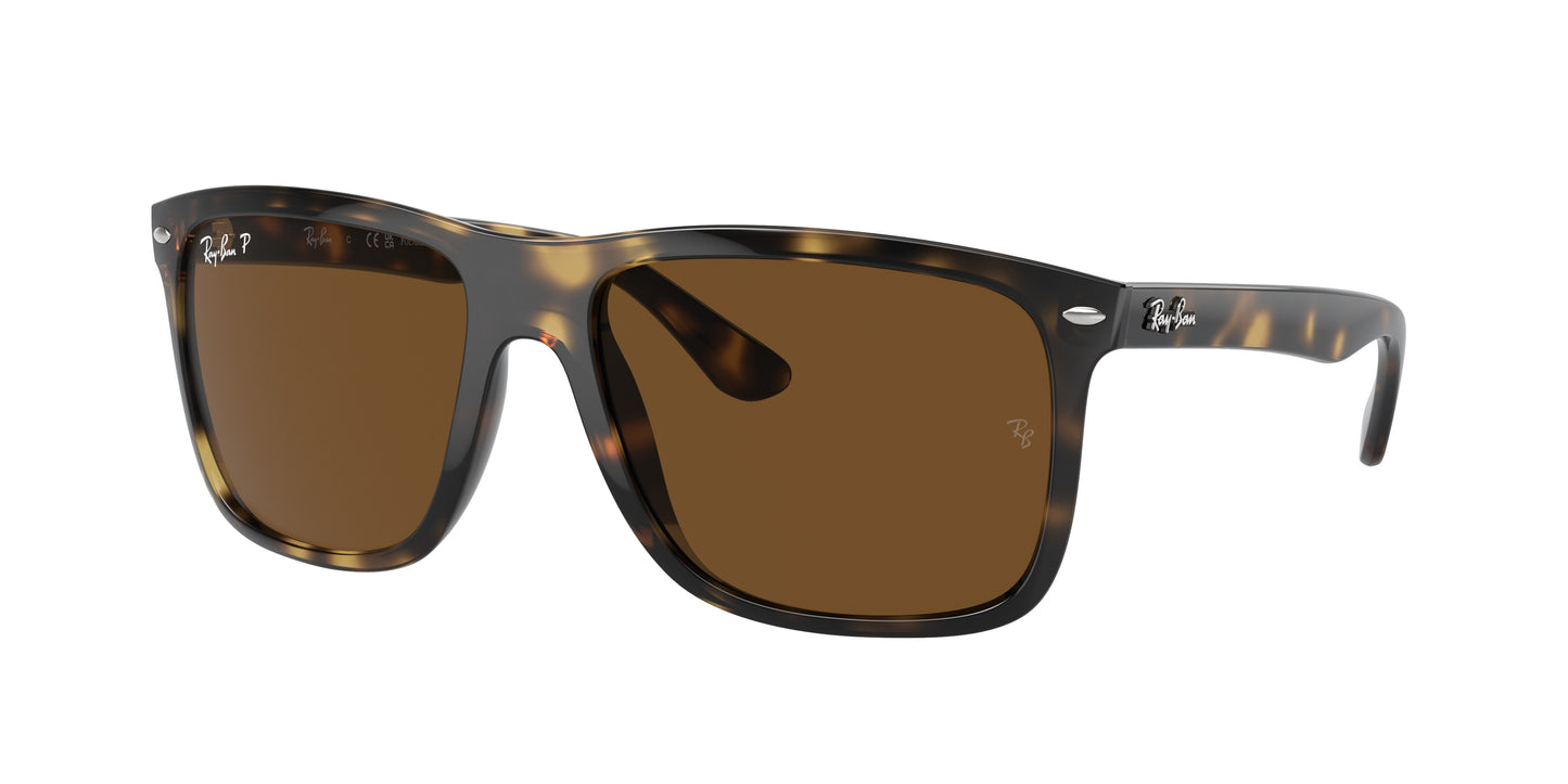 Ray-Ban BOYFRIEND TWO RB4547 Square Sunglasses 710/57-Havana 60-145-18 - Color Map Tortoise
