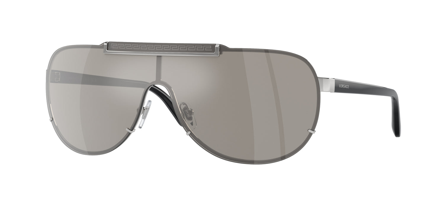 Versace VE2140 Pilot Sunglasses 10006G-Silver 40-135-140 - Color Map Silver