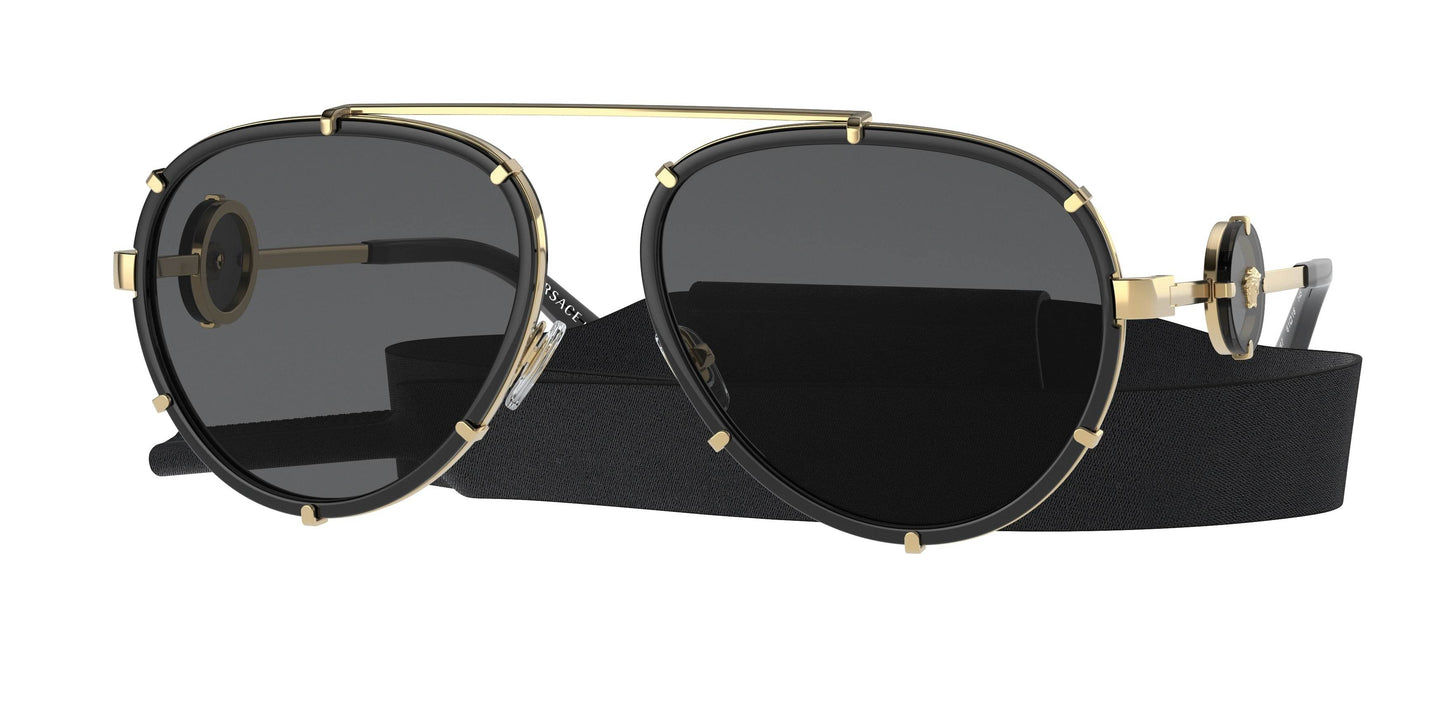 Versace VE2232 Pilot Sunglasses - Lensntrends