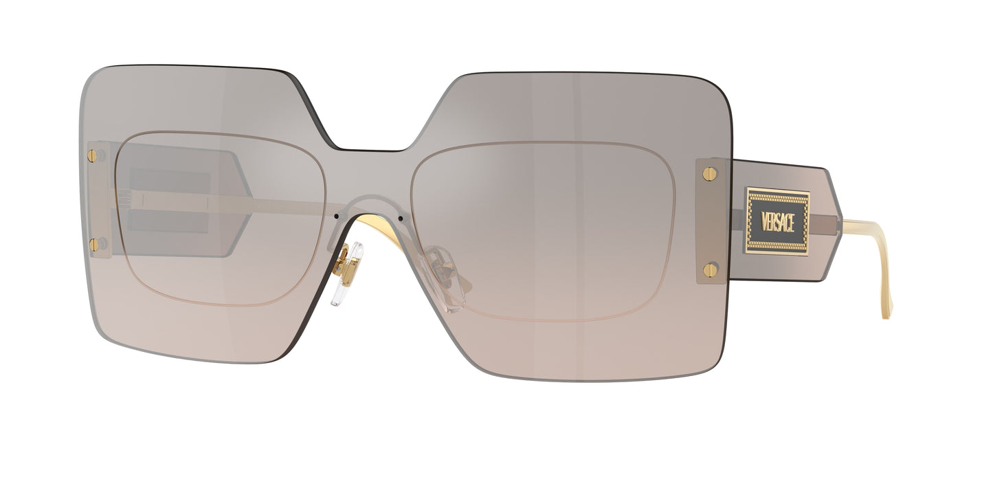 Versace VE2277 Square Sunglasses 10026I-Turquoise 0-140-142 - Color Map Blue