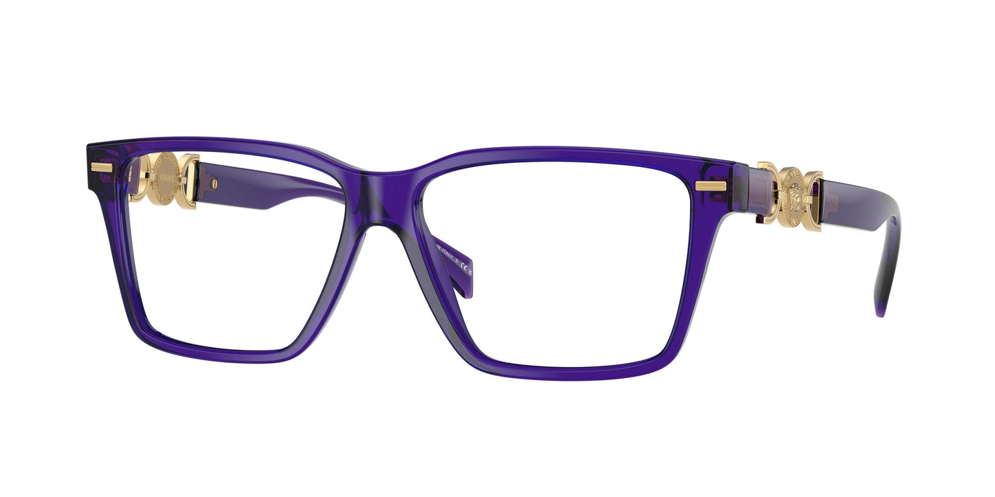 Versace VE3335 Rectangle Eyeglasses - Lensntrends
