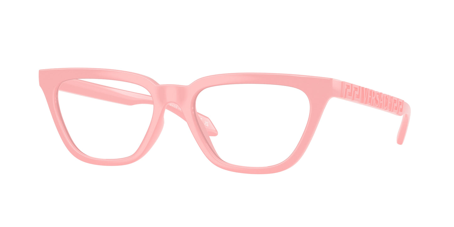 Versace VE3352U Cat Eye Eyeglasses 5452-Pink Bubble Gum 53-140-17 - Color Map Pink