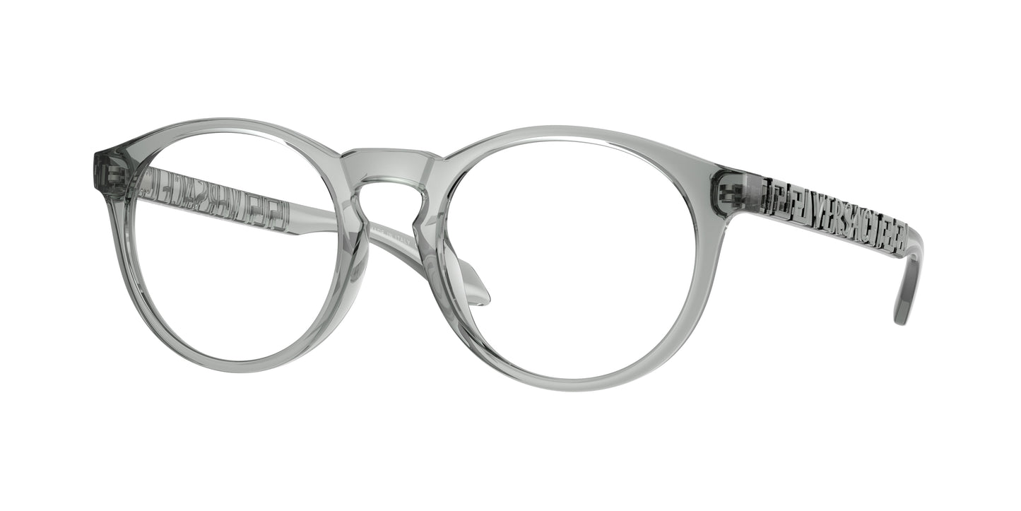 Versace VE3355U Phantos Eyeglasses 5453-Grey Transparent 51-140-20 - Color Map Grey