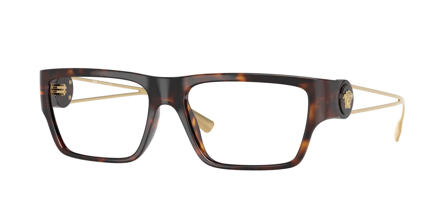 Versace VE3359 Rectangle Eyeglasses - Lensntrends