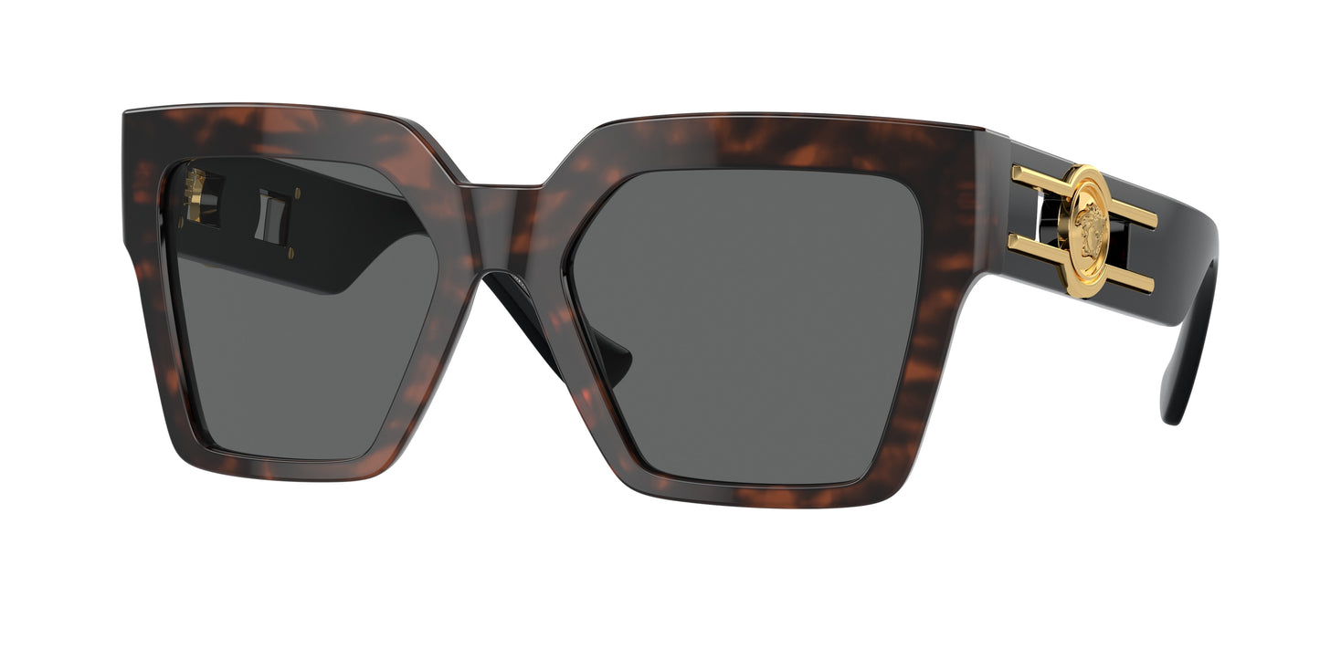 Versace VE4458 Butterfly Sunglasses 542987-Havana 54-135-19 - Color Map Tortoise