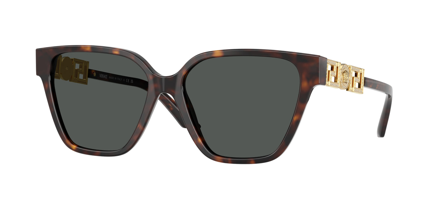 Versace VE4471B Butterfly Sunglasses 108/87-Havana 56-140-16 - Color Map Tortoise