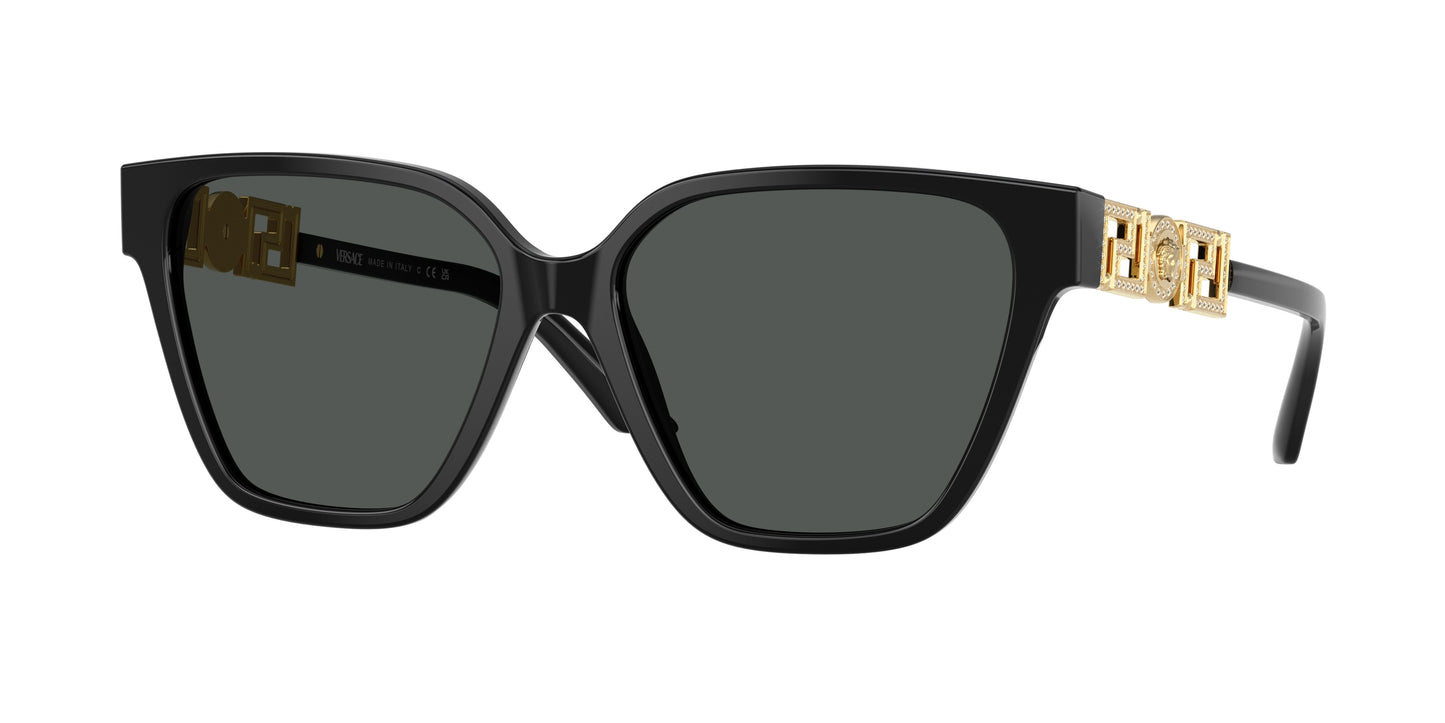 Versace VE4471B Butterfly Sunglasses GB1/87-Black 56-140-16 - Color Map Black