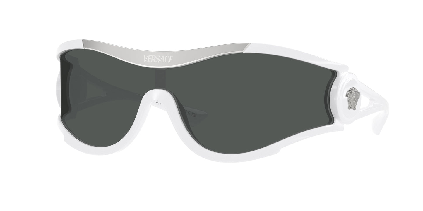 Versace VE4475 Irregular Sunglasses 314/87-White 42-110-142 - Color Map White