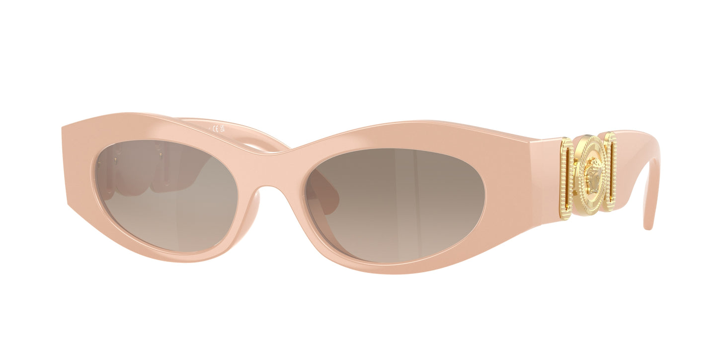 Versace VE4480U Oval Sunglasses 54946I-Nude 51-140-18 - Color Map Pink