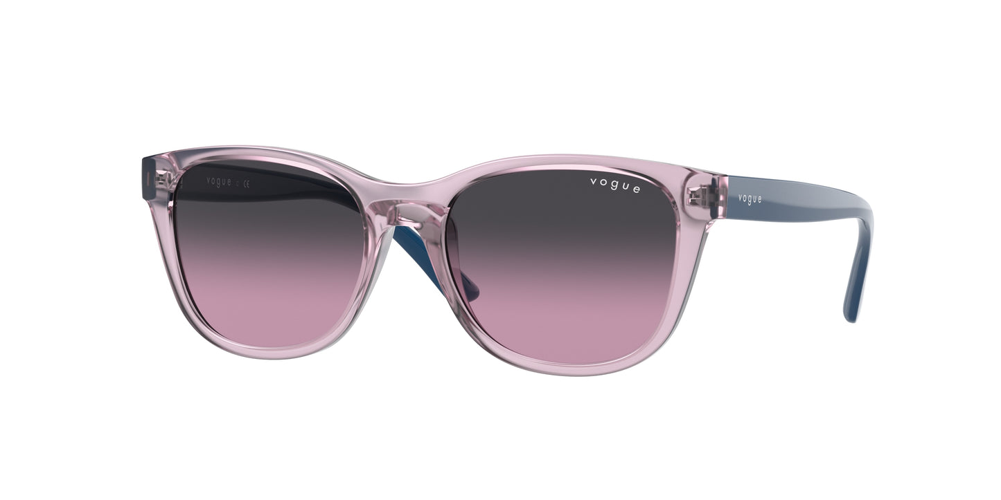 VOGUE JUNIOR SUN VJ2010 Butterfly Sunglasses 278090-Opal Pink 48-125-16 - Color Map Pink