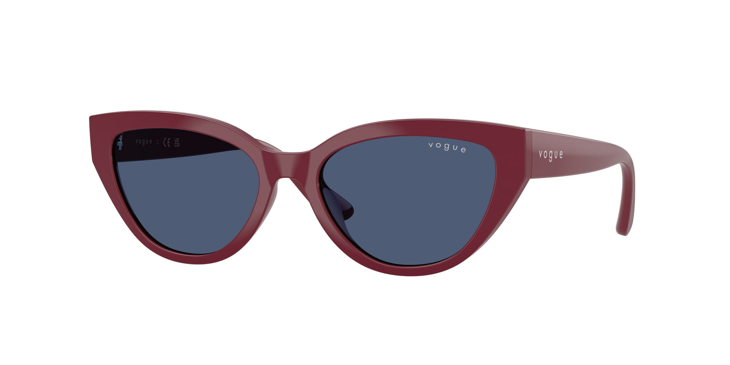 VOGUE JUNIOR SUN VJ2026 Butterfly Sunglasses 287580-Full Cherry 50-130-16 - Color Map Red