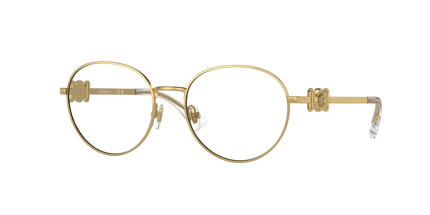 Versace Kids VK1002 Phantos Eyeglasses 1002-Gold 48-130-16 - Color Map Gold